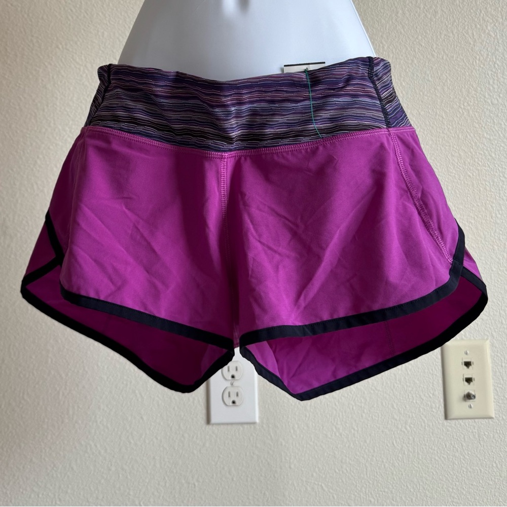 lululemon athletica Purple and Pink Athletic Shorts